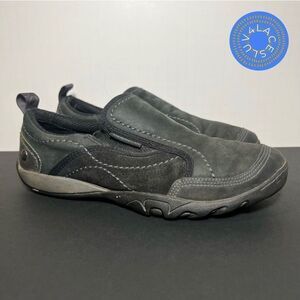 Womens MERRELL Mimosa Moc Black Slip On Casual Shoes / Size 7